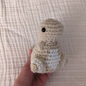 Dinosaur Crochet Plushie